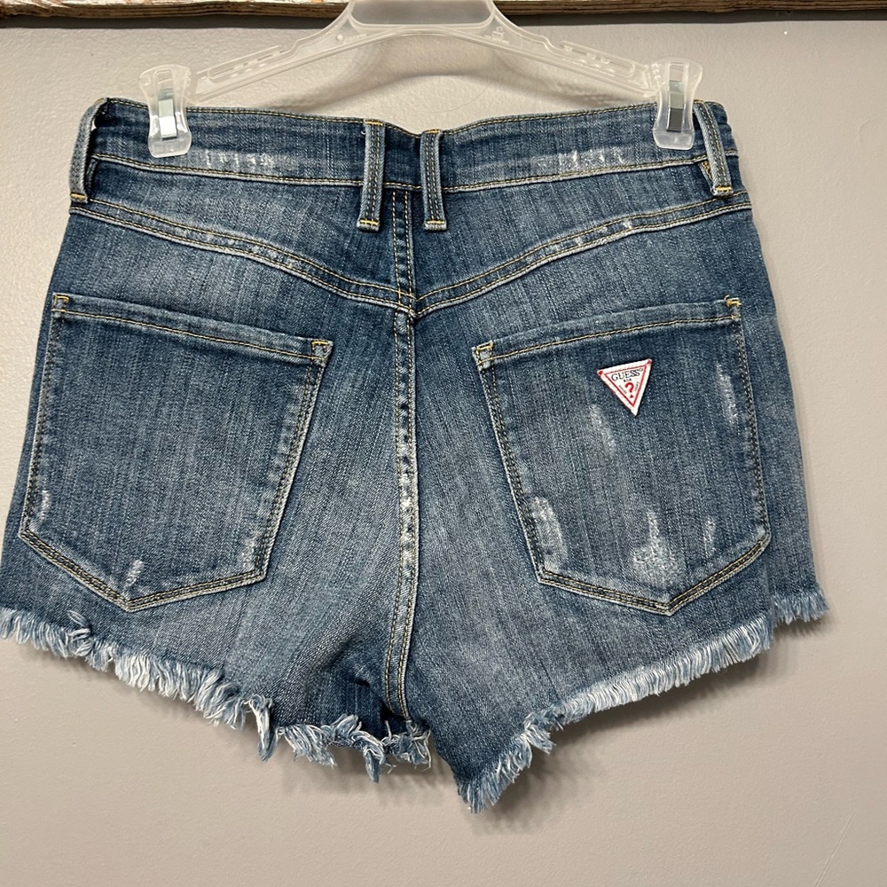 Guess Jeans cutoff shorts high waisted size 27 distressed